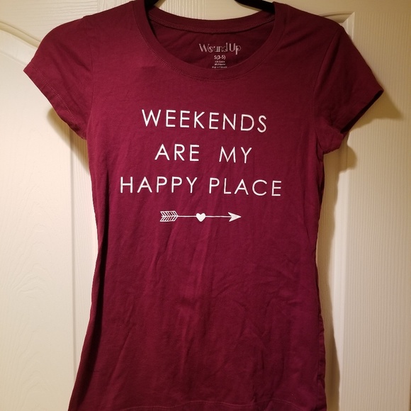 Wound Up Tops - Comfy Weekend Tee